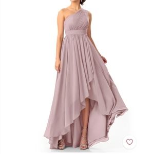 Azazie Matilda Dusty Rose Bridesmaids Dress Size 8